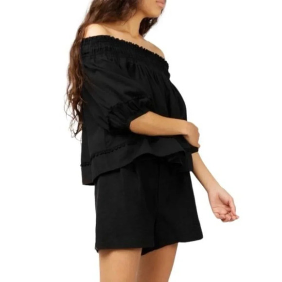 Apiece Apart Margarita Off-the-Shoulder Top - Picture 2 of 8